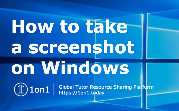 how-to-take-a screenshot-on-Windows-teaching-computer-skills-snipping-tool